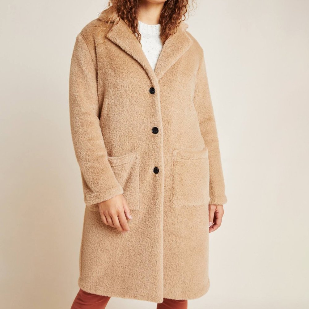 Anthropologie Sanctuary Colleen Faux Fur Coat